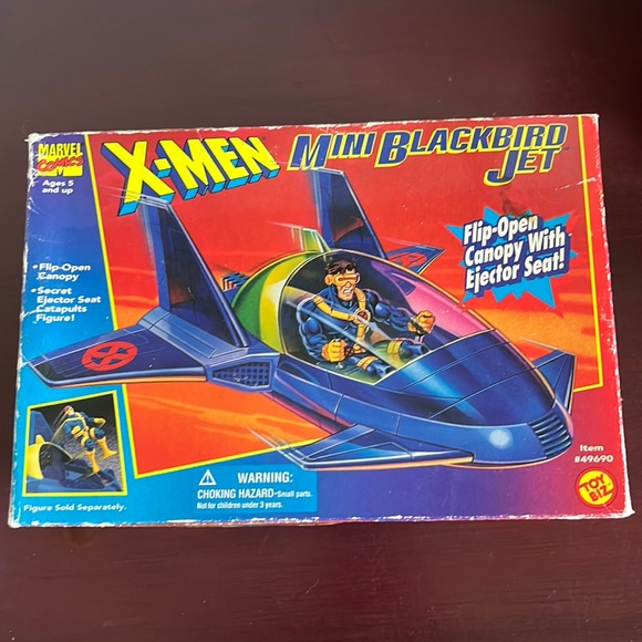 Marvel Other Vintage Xmen Mini Blackbird Jet Poshmark